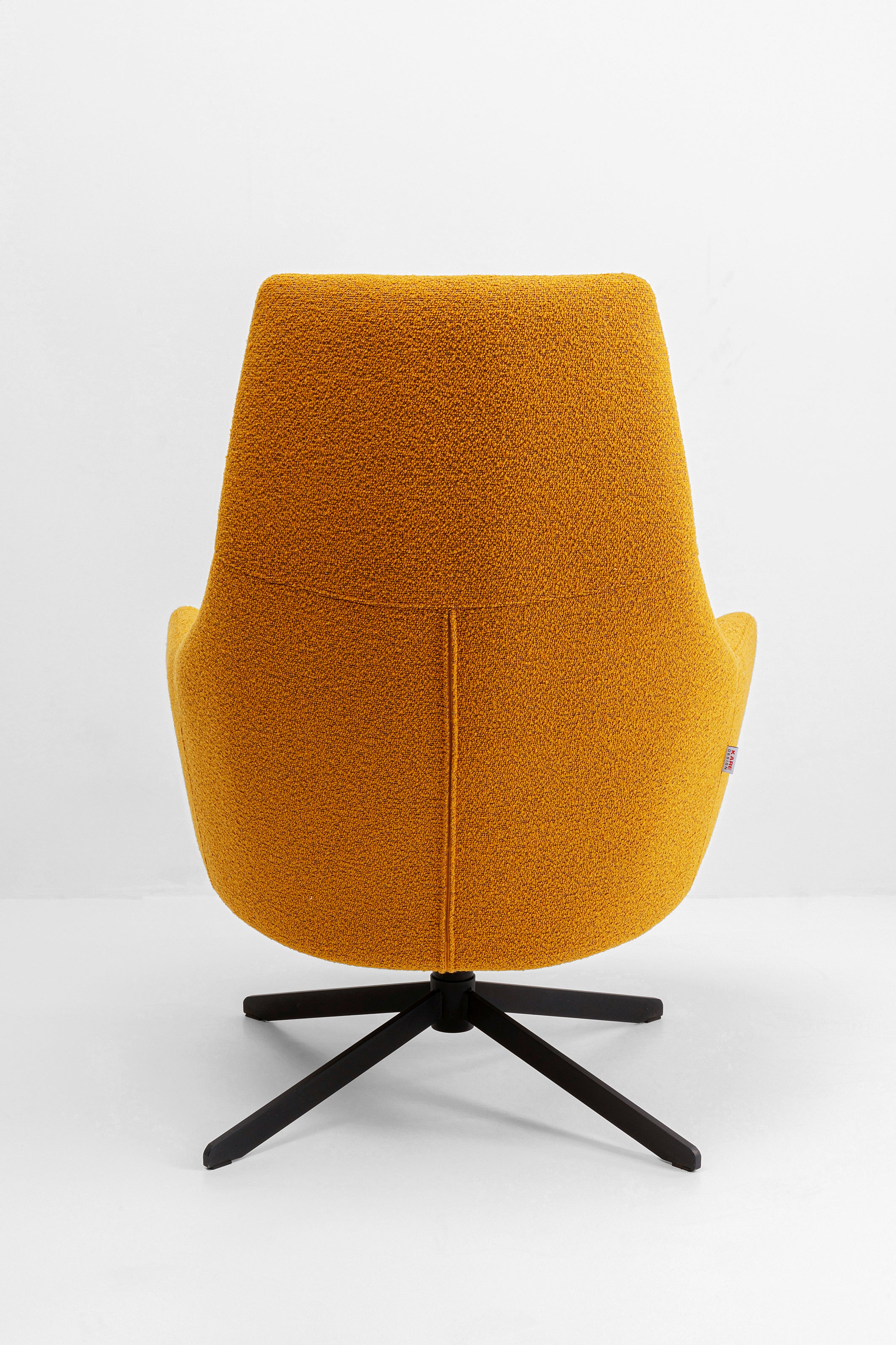 Kare - Swivel Armchair Mimi Yellow