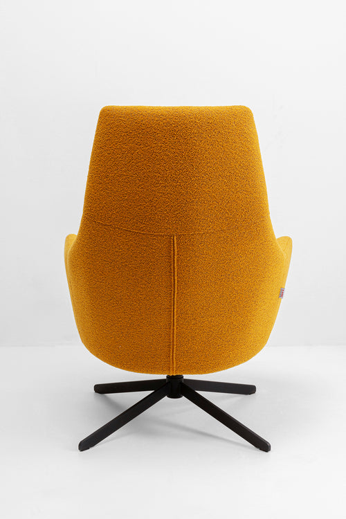 Kare - Swivel Armchair Mimi Yellow
