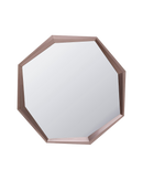Kare - Wall Mirror Octagon Coffee 120x120cm