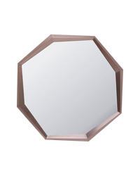 Kare - Wall Mirror Octagon Coffee 120x120cm