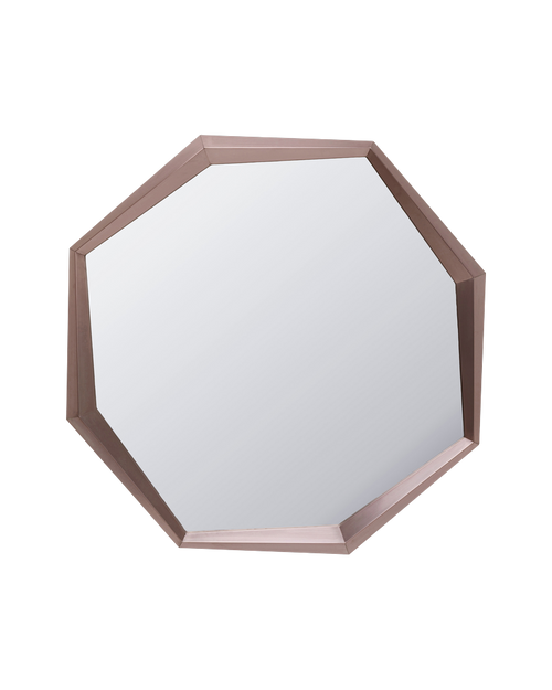 Kare - Wall Mirror Octagon Coffee 120x120cm