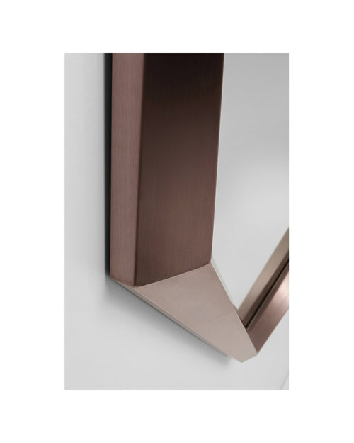 Kare - Wall Mirror Octagon Coffee 120x120cm