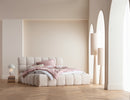 Kare - Bed Salamanca Ecru 180x200cm