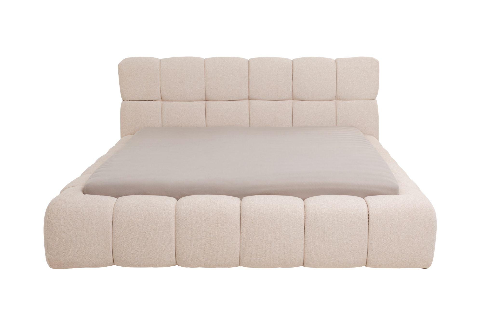 Kare - Bed Salamanca Ecru 180x200cm