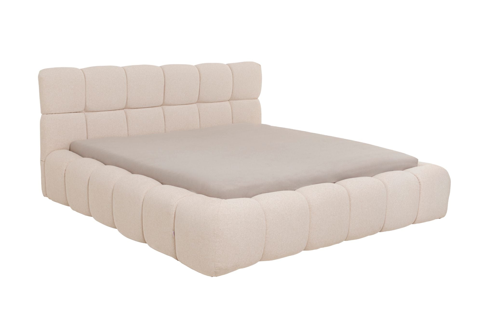 Kare - Bed Salamanca Ecru 180x200cm