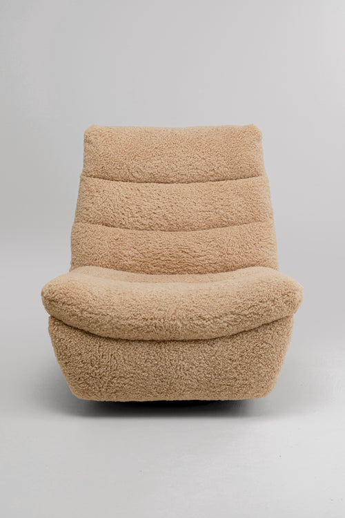 Kare - Relax Armchair Teddy Blush