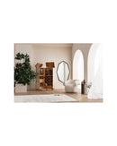 Kare - Wall Mirror Octagon Coffee 90x150cm