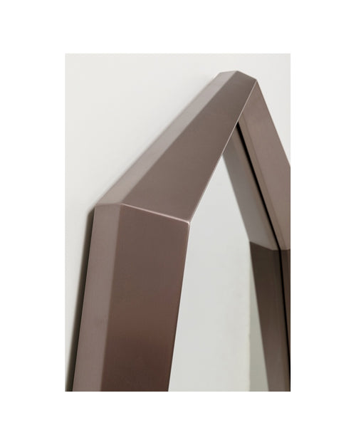 Kare - Wall Mirror Octagon Coffee 90x150cm