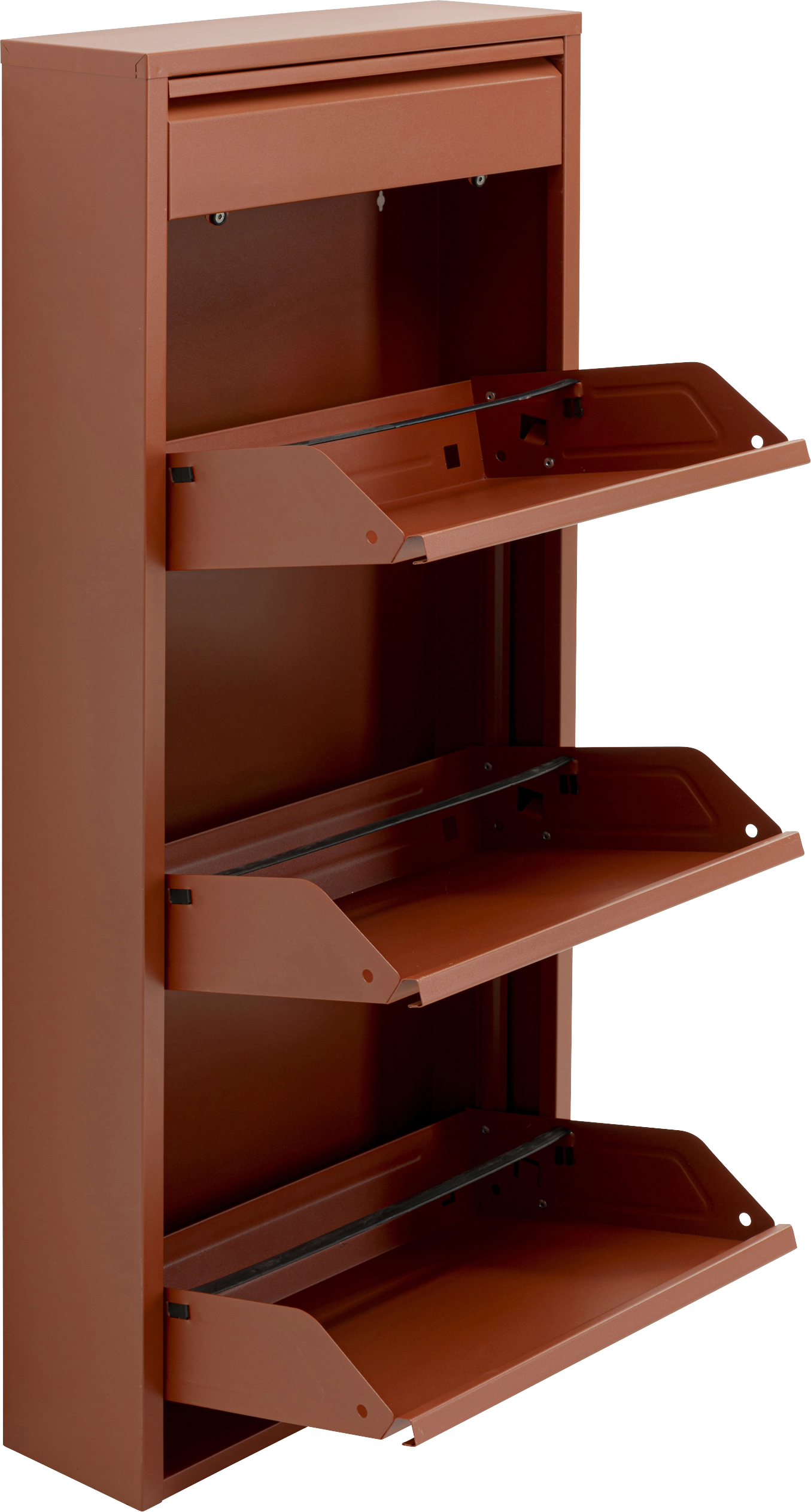 Kare - Shoe Container Caruso 3 Plus 1 Brown