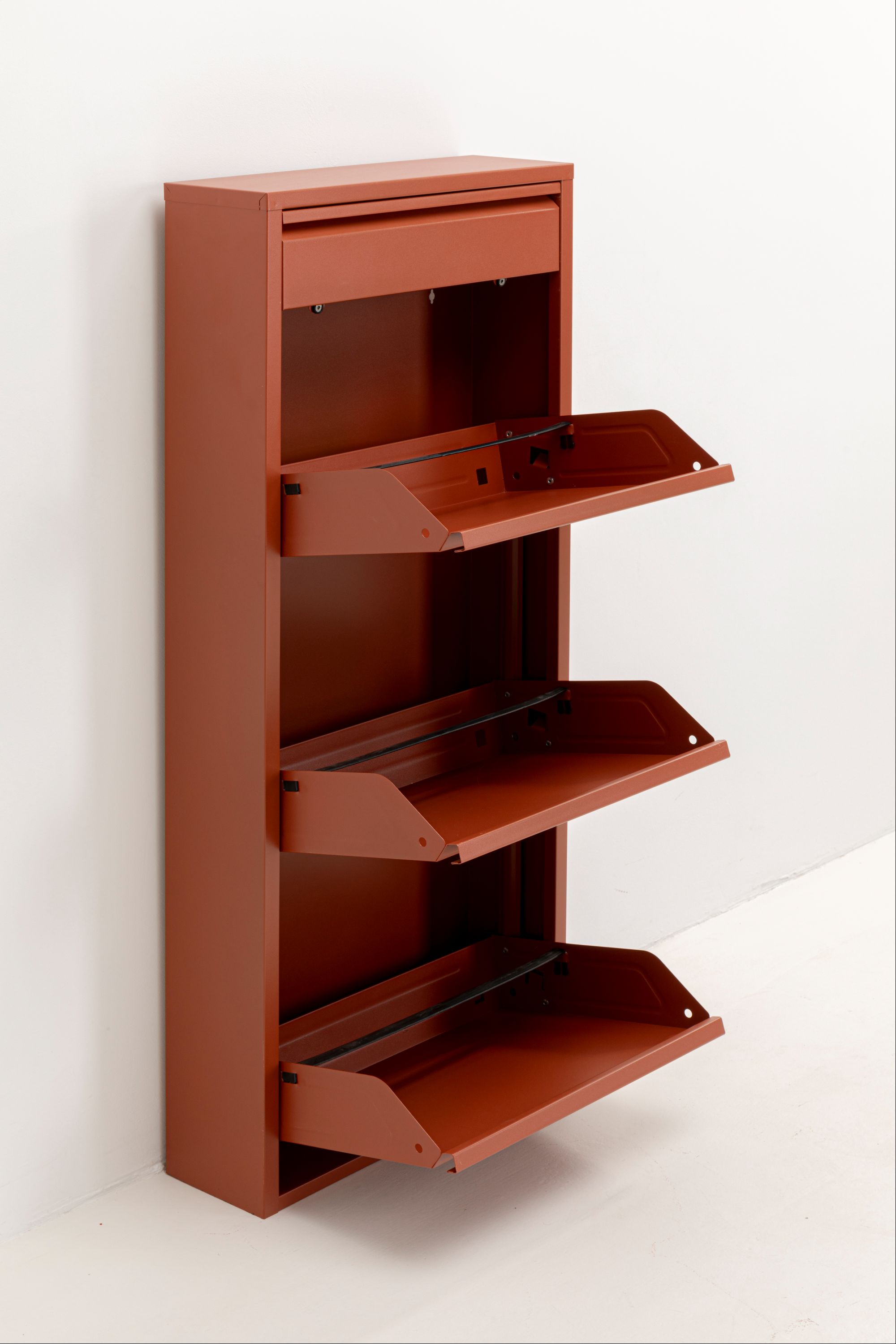 Kare - Shoe Container Caruso 3 Plus 1 Brown