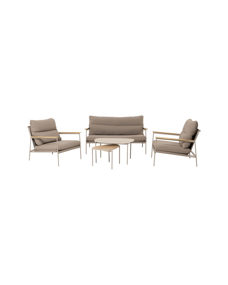 Kare - Sofa Set Corsica Cream (5/part)