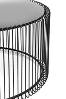 Kare - Coffee Table Wire Black (2/Set)