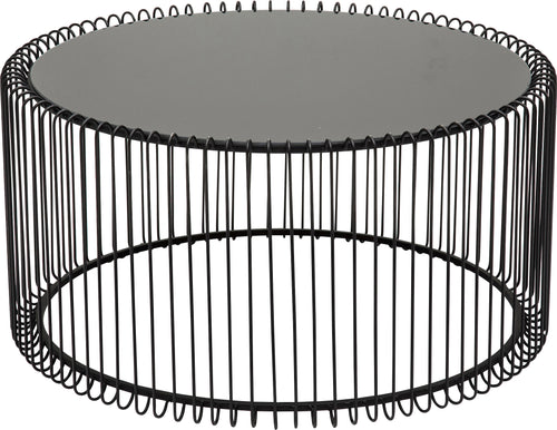 Kare - Coffee Table Wire Black (2/Set)