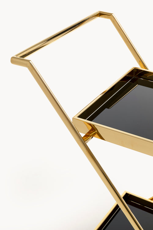 Kare - Tray Table Casino Gold