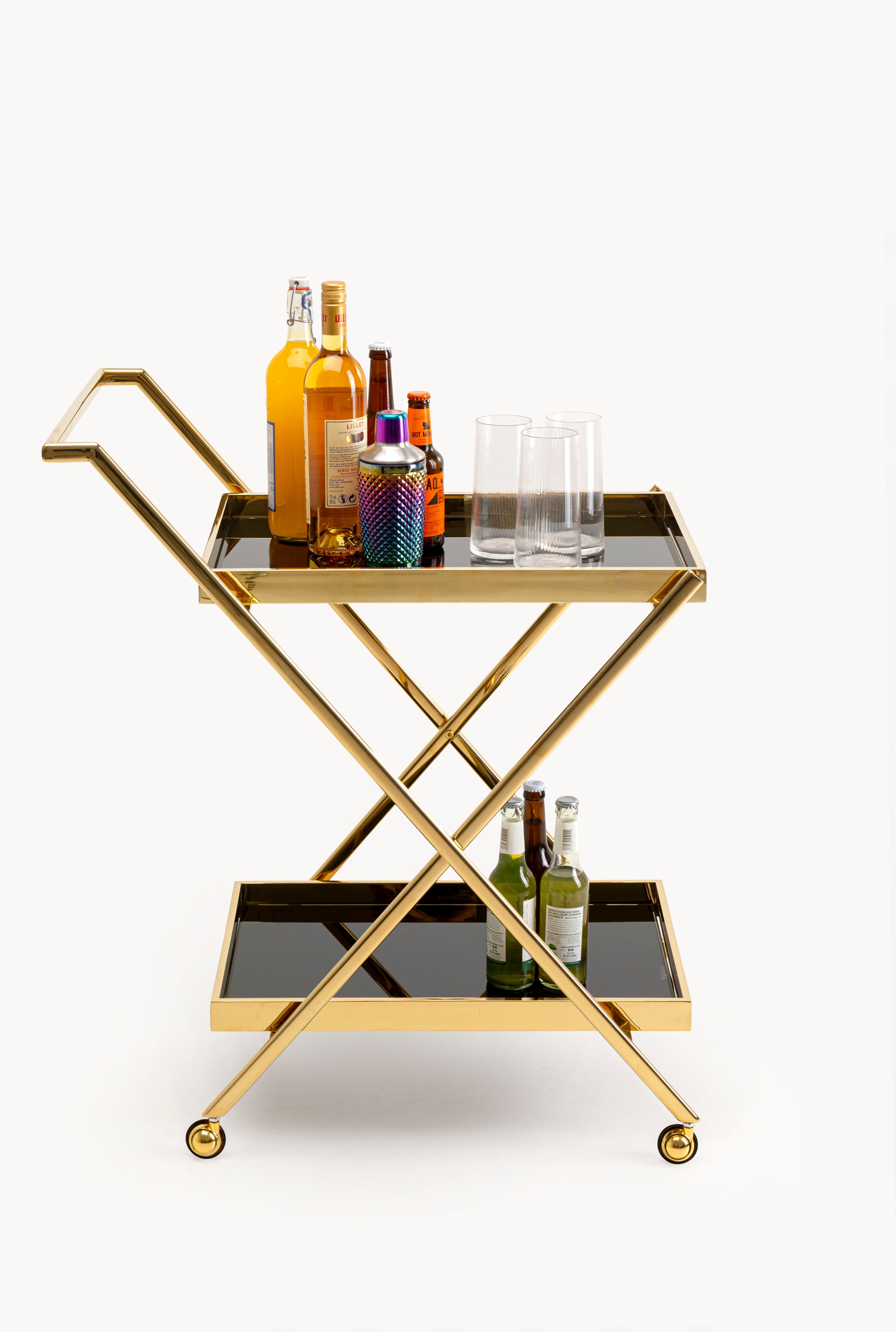 Kare - Tray Table Casino Gold