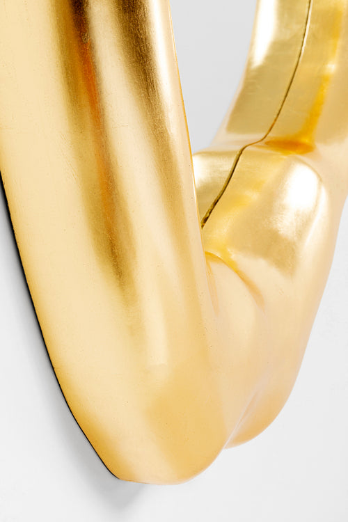 Kare - Mirror Hologram Gold 117x68cm