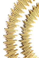 Kare - Mirror Solare Gold Ø132cm