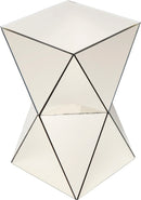 Kare - Side Table Luxury Triangle Pearl 32x32