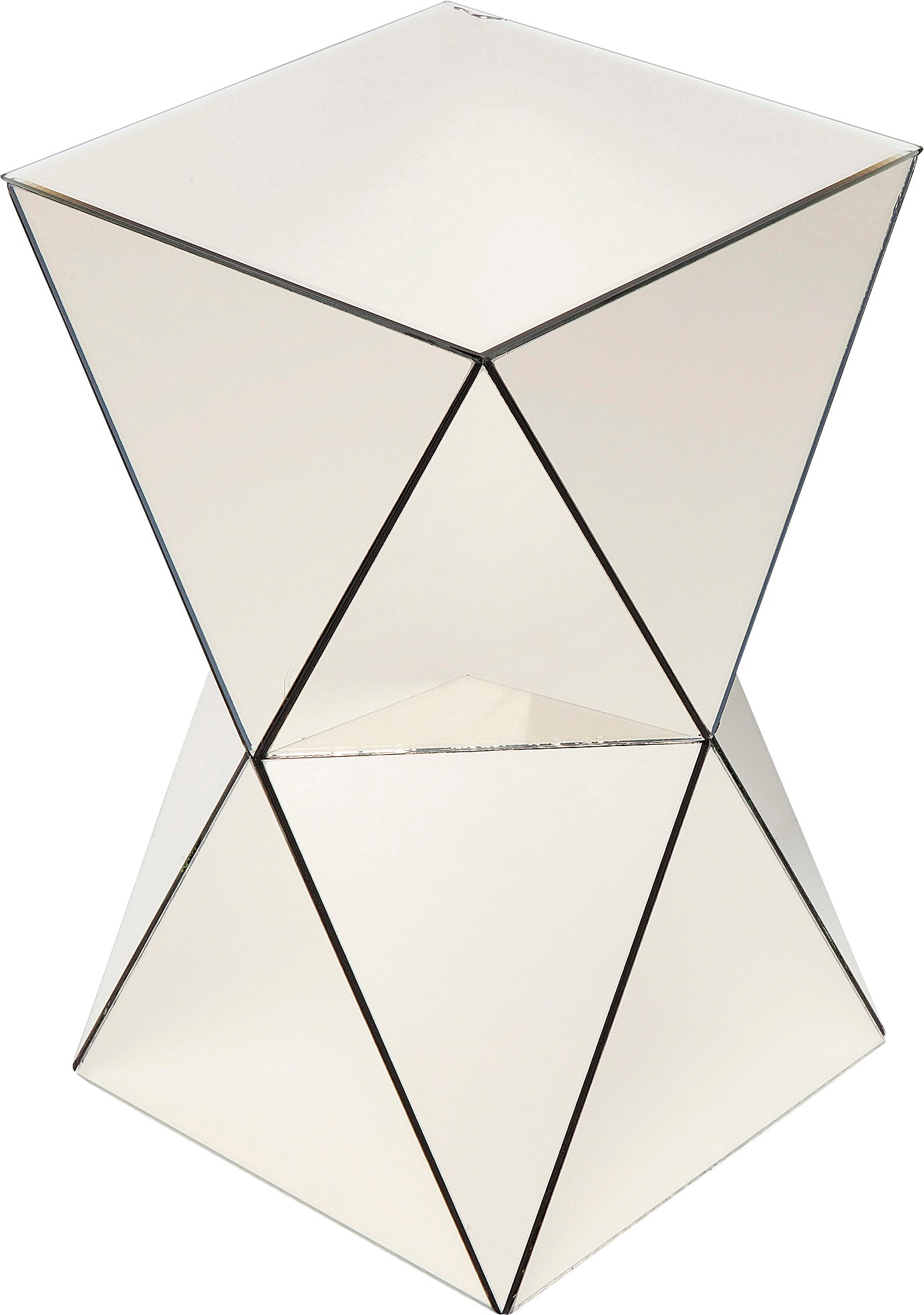 Kare - Side Table Luxury Triangle Pearl 32x32