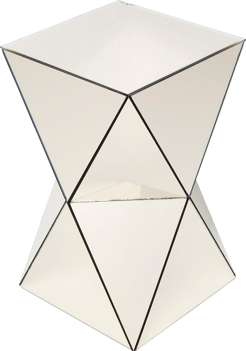 Kare - Side Table Luxury Triangle Pearl 32x32