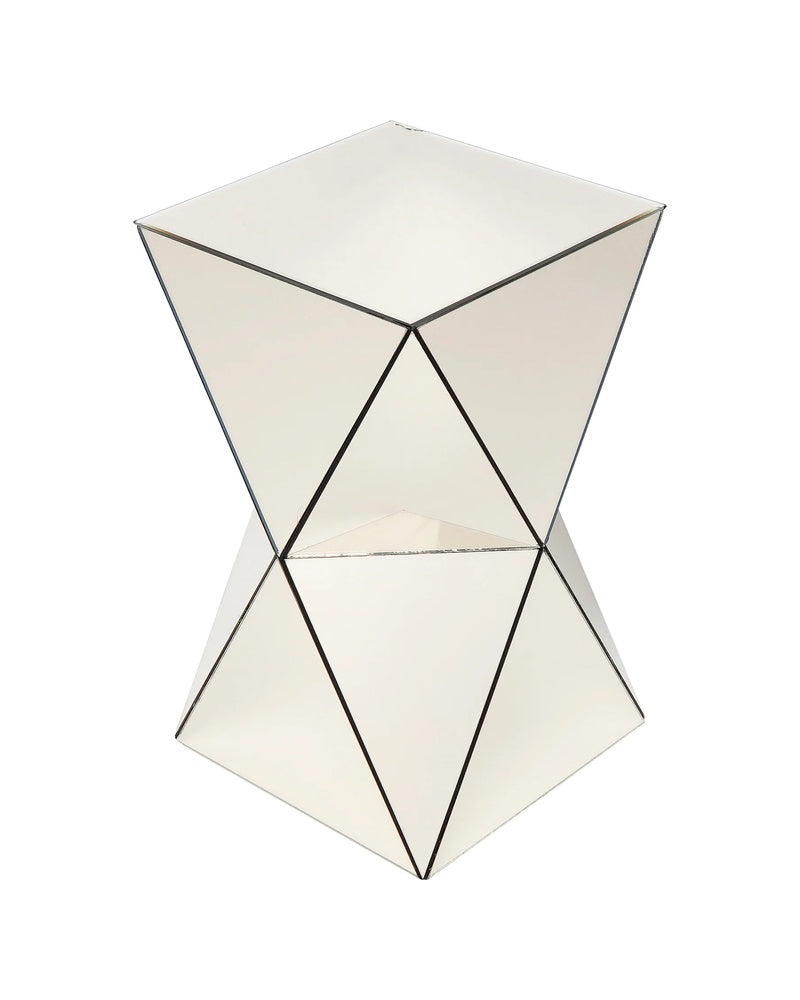 Kare - Side Table Luxury Triangle Pearl 32x32