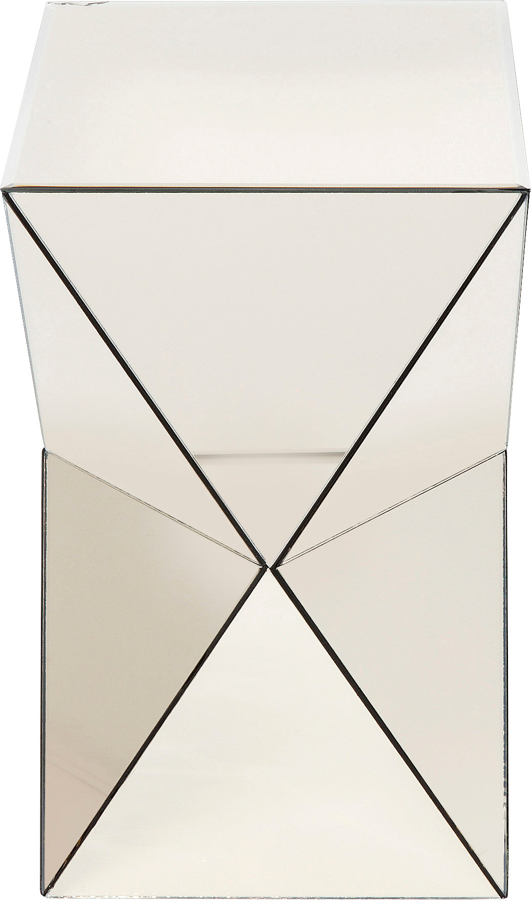 Kare - Side Table Luxury Triangle Pearl 32x32