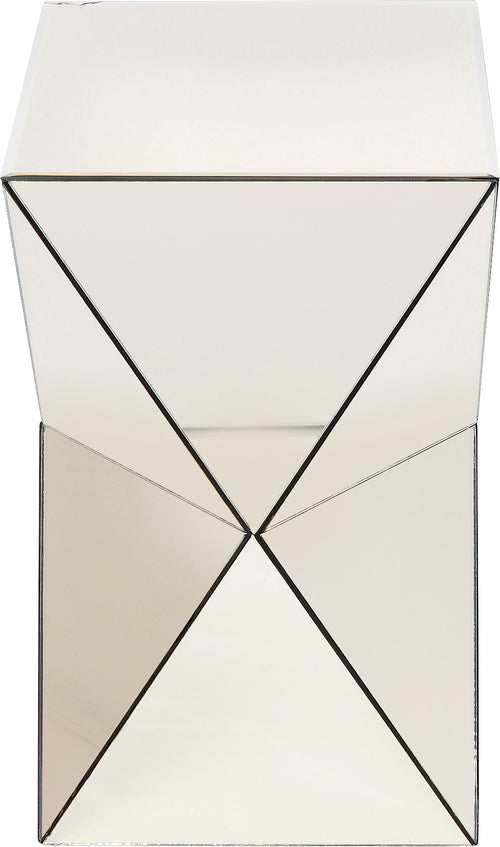 Kare - Side Table Luxury Triangle Pearl 32x32
