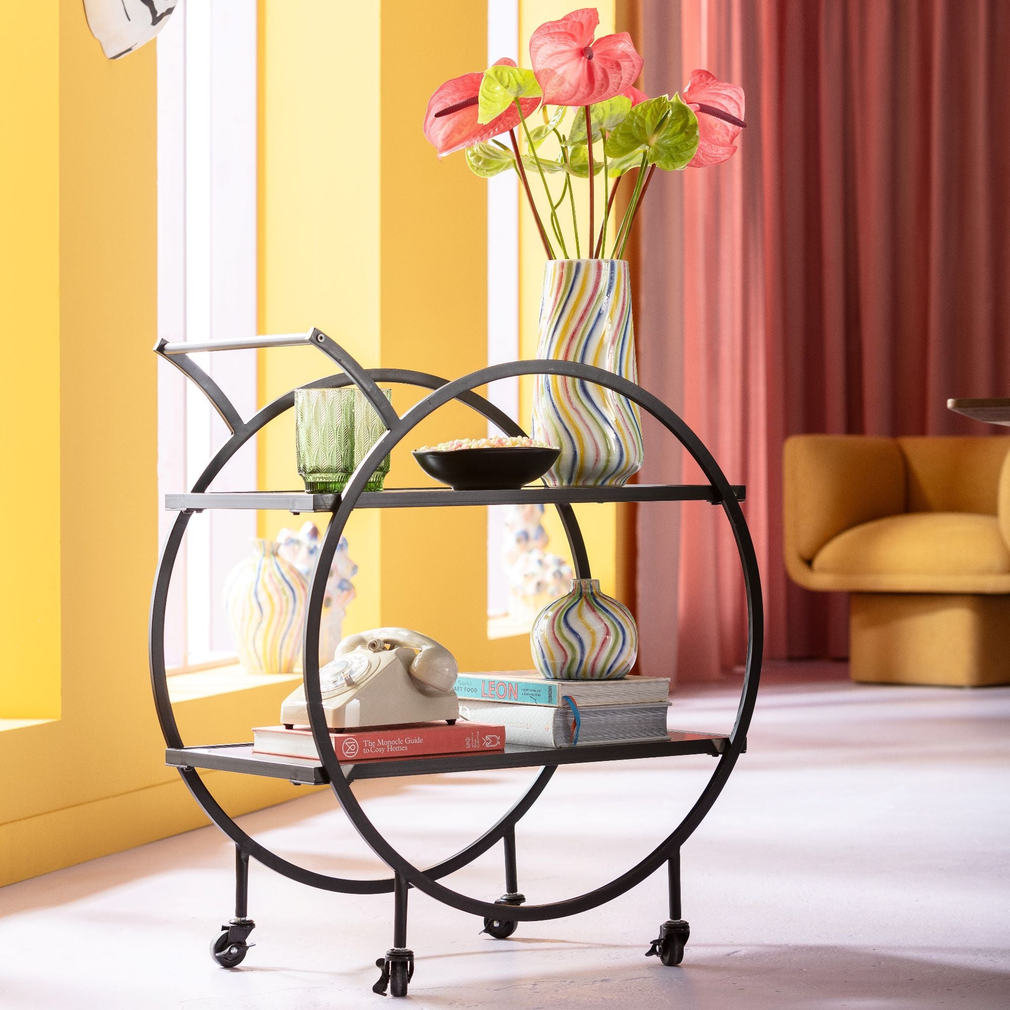 Kare - Tray Table Loft Black