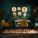 Kare - Swivel Chair with Armrest Mila Yellow