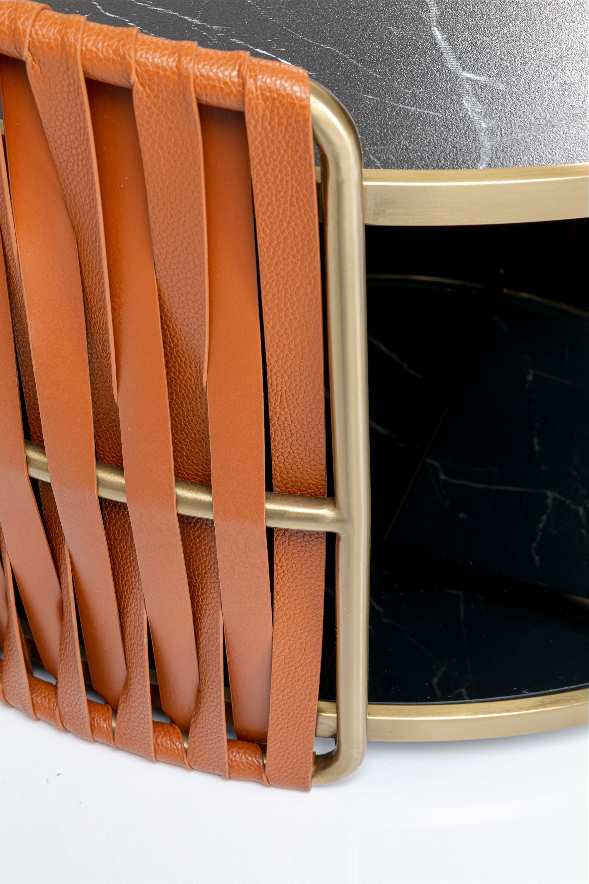Kare - Coffee Table Copper Ø86cm