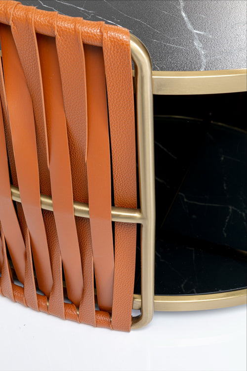 Kare - Coffee Table Copper Ø86cm
