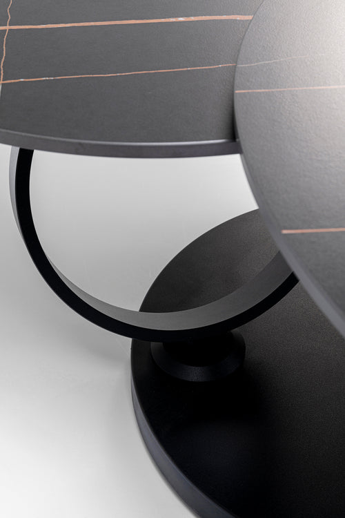 Kare - Coffee Table Beverly Black 133x80cm