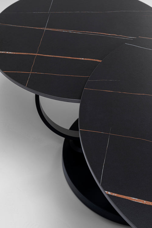 Kare - Coffee Table Beverly Black 133x80cm