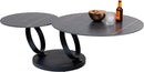 Kare - Coffee Table Beverly Black 133x80cm