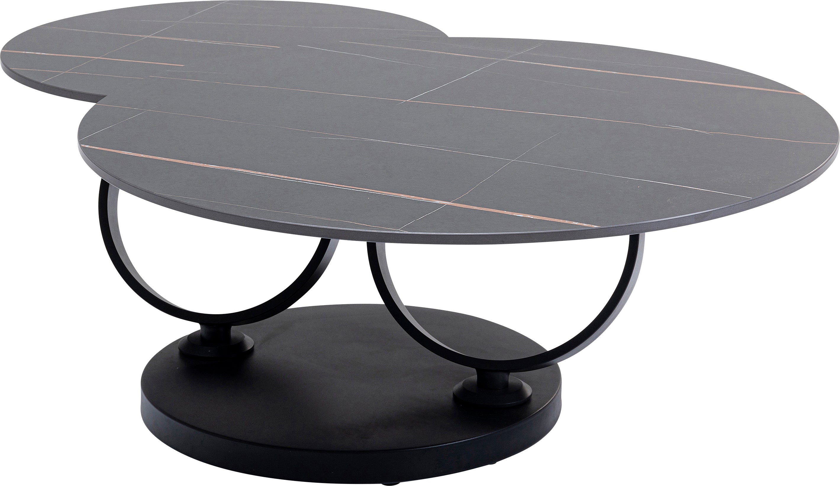 Kare - Coffee Table Beverly Black 133x80cm