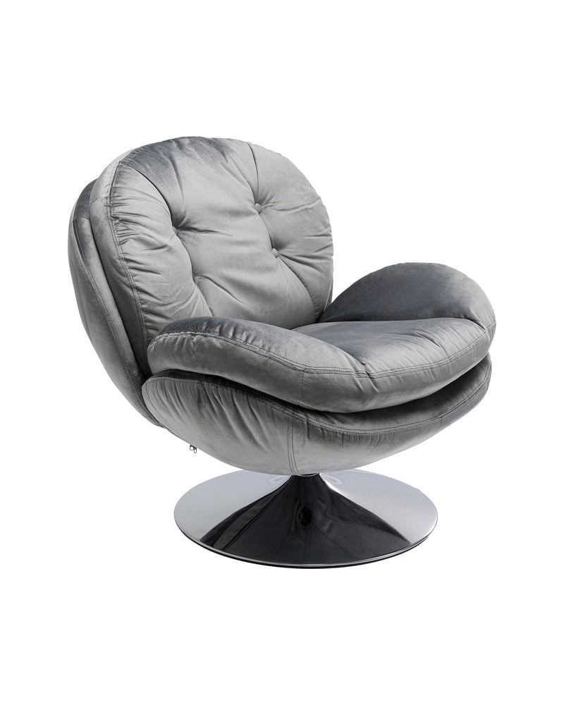 Kare - Swivel Armchair Cosy Grey