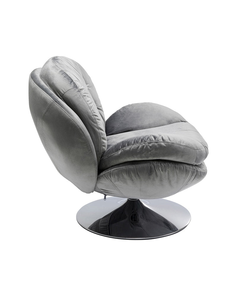 Kare - Swivel Armchair Cosy Grey