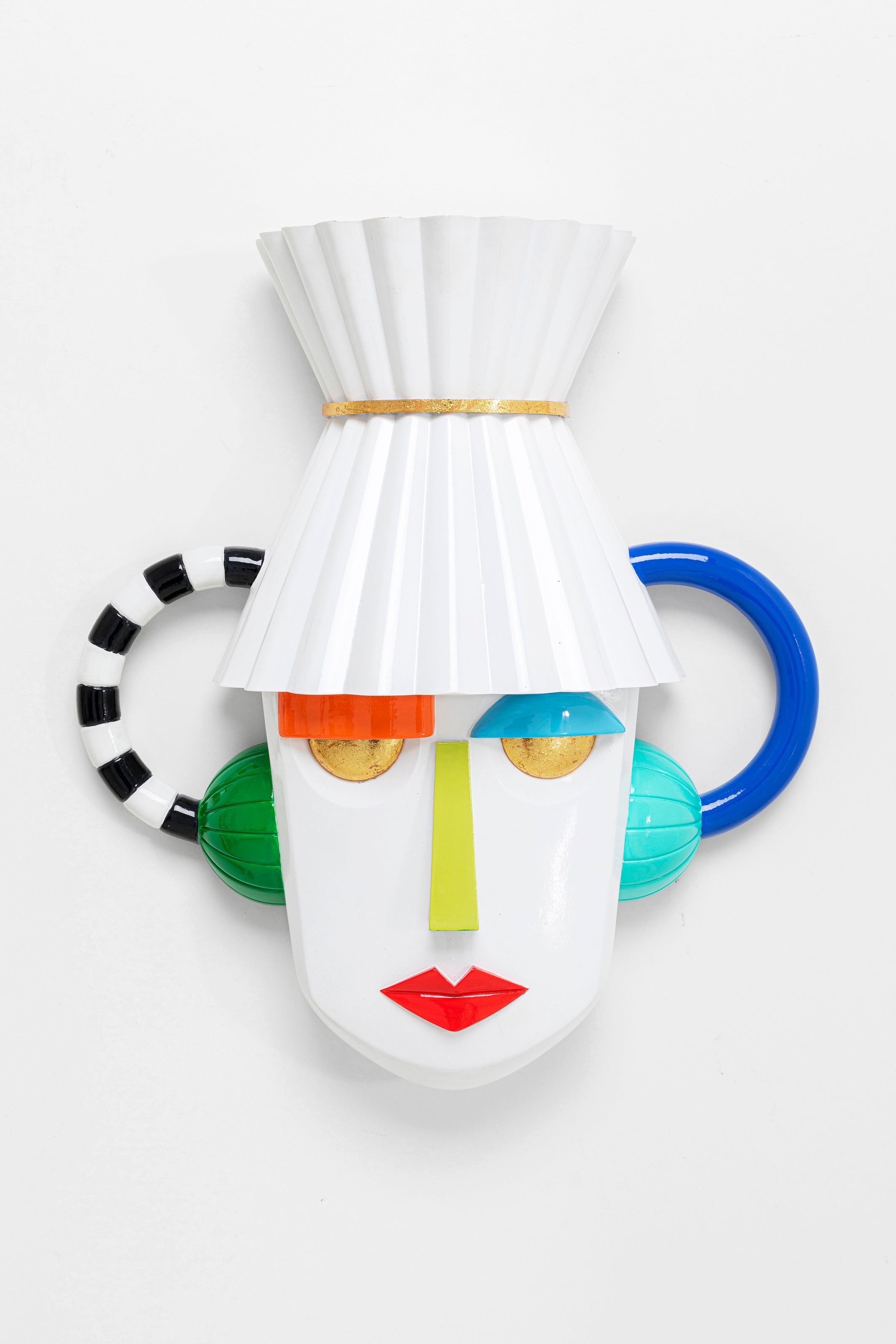 Kare - Wall Object Mesquerade White 37x41cm