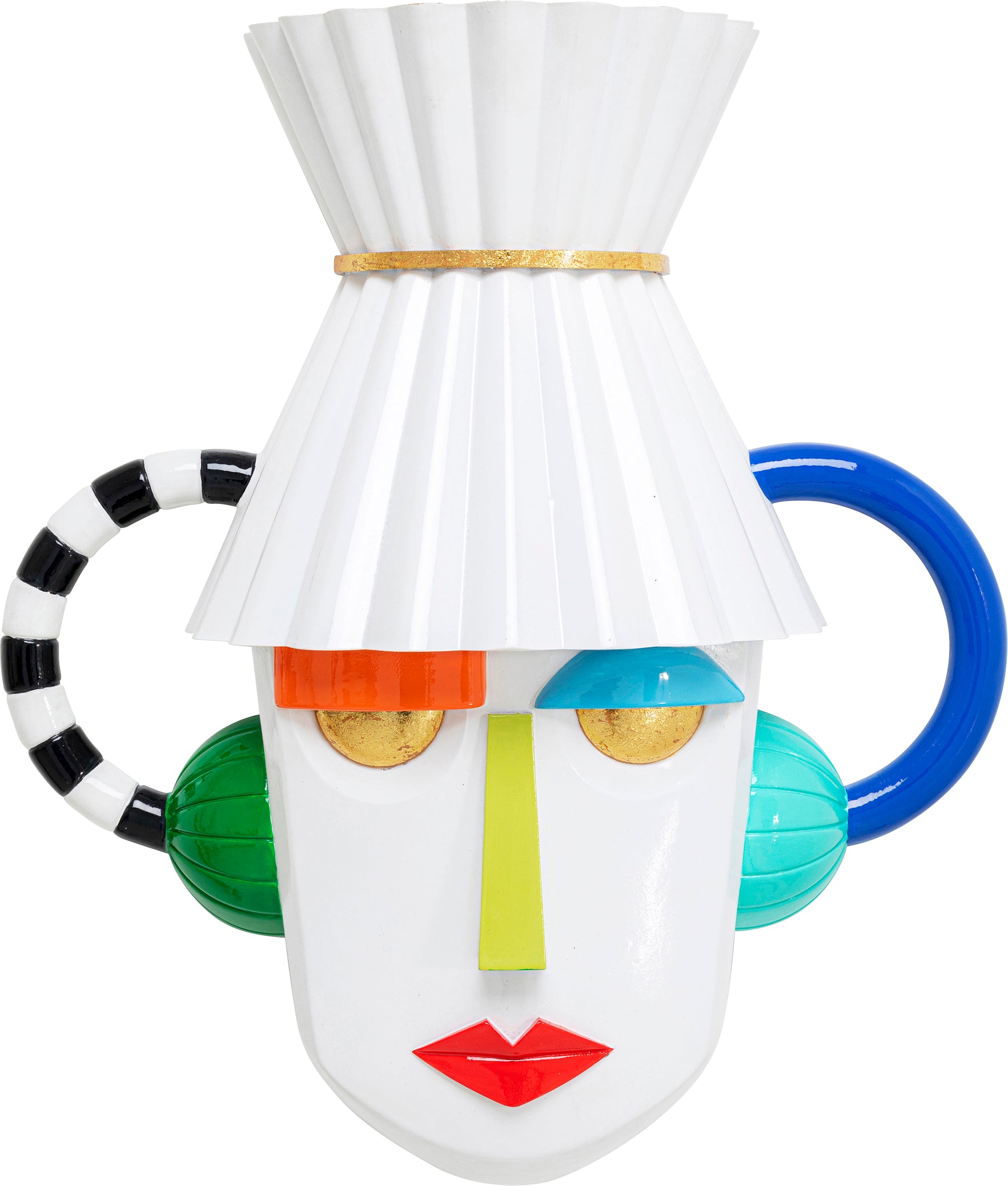 Kare - Wall Object Mesquerade White 37x41cm