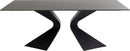 Kare - Dining table Gloria black ceramic