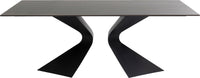 Kare - Dining table Gloria black ceramic