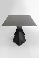 Kare - Dining table Gloria black ceramic