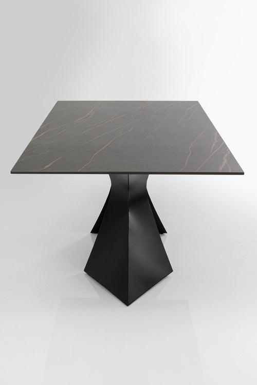 Kare - Dining table Gloria black ceramic