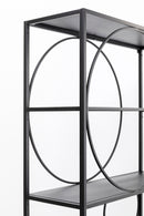 Kare - Shelf Circle Black 100x200cm