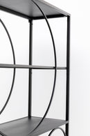 Kare - Shelf Circle Black 100x200cm
