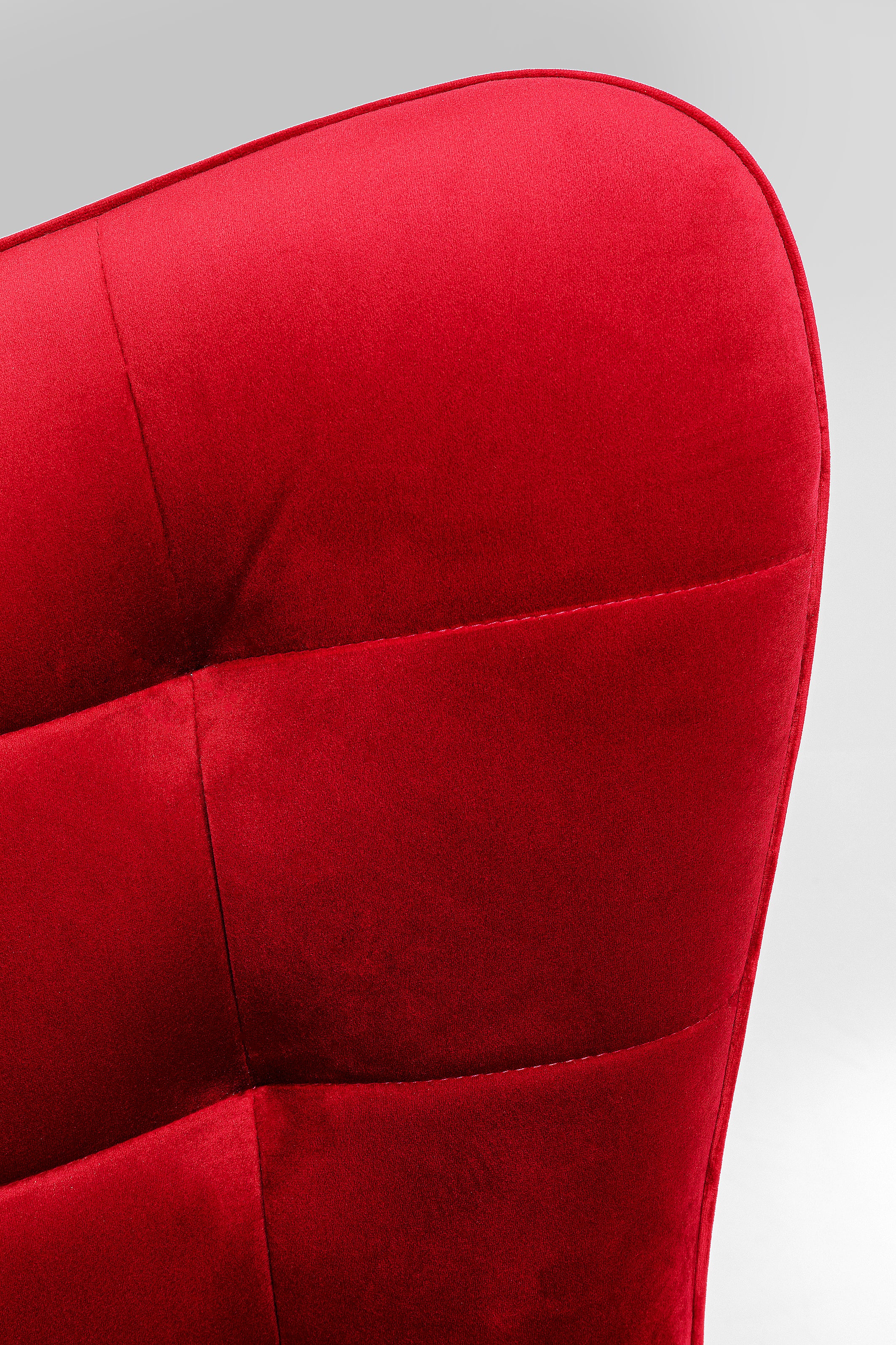 Kare - Swivel Armchair Oscar Velvet Red