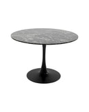 Kare - Table Schickeria Marble Black Ø110cm