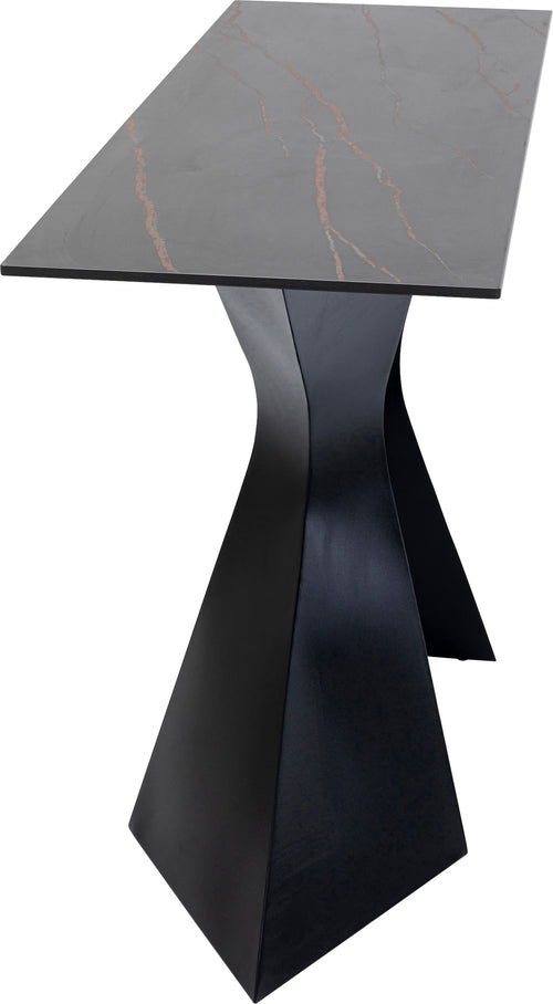 Kare - Console Gloria Black Ceramik 140x81cm