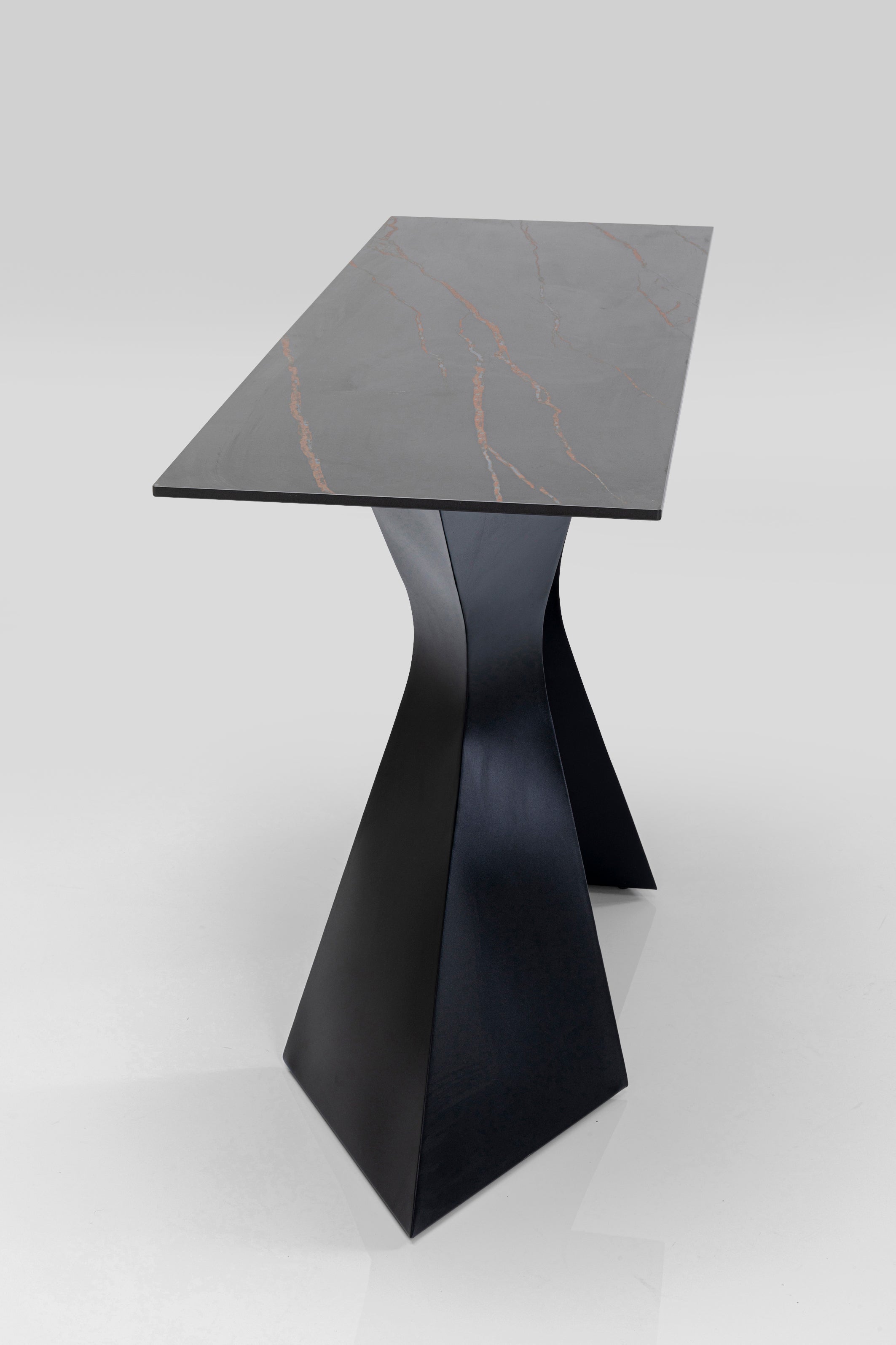 Kare - Console Gloria Black Ceramik 140x81cm