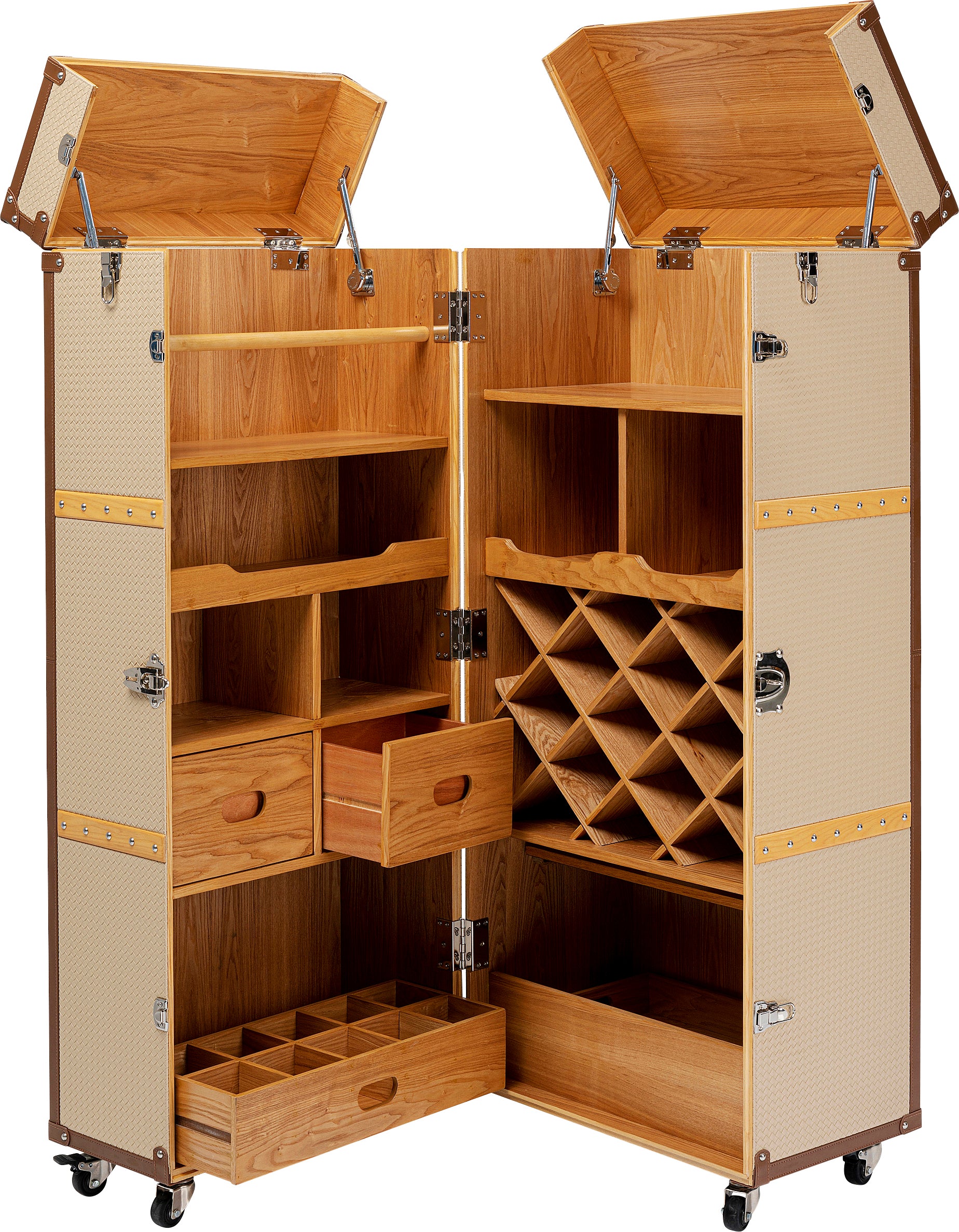 Kare - Bar Cabinet Venezia Cream